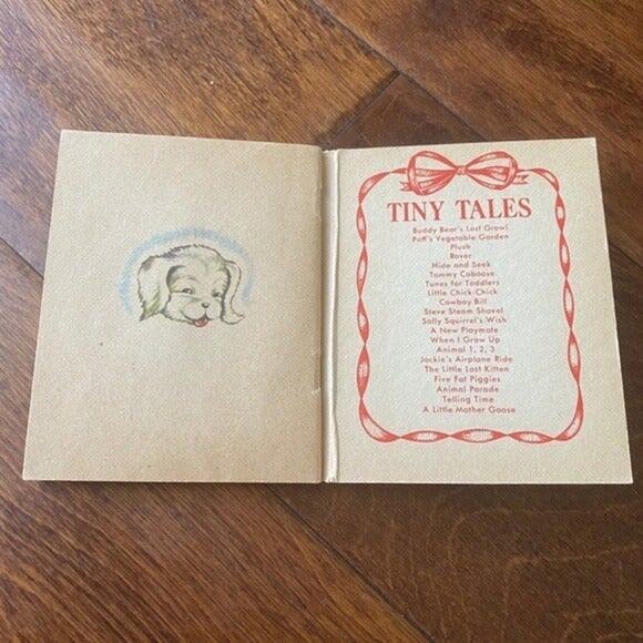 TINY TALES Vintage 1950s A New Playmate Book - Picture 4 of 4